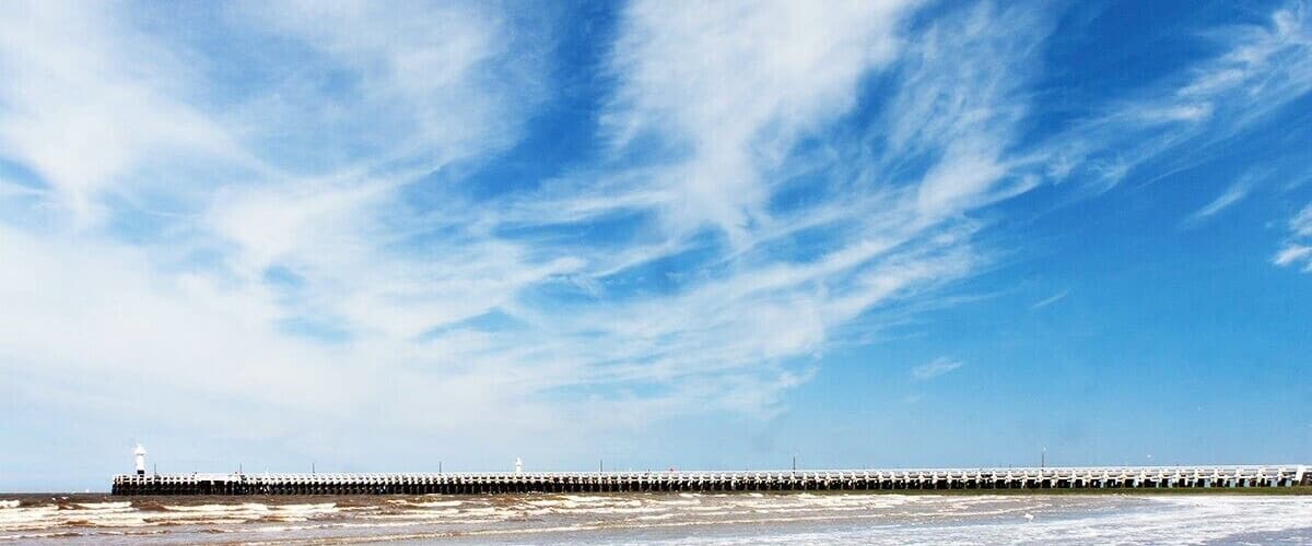 Partially clouded in Nieuwpoort