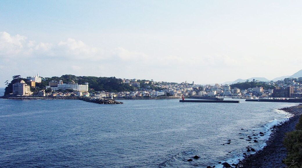 Inatori port & Inatori hot spring resort is located in Higashiizu town, Shizuoka prefecture, Japan.