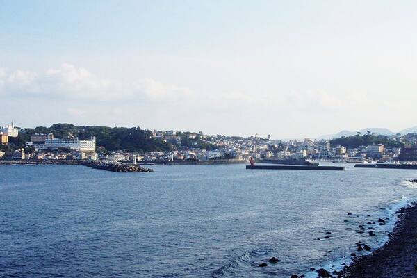 Inatori port & Inatori hot spring resort is located in Higashiizu town, Shizuoka prefecture, Japan.