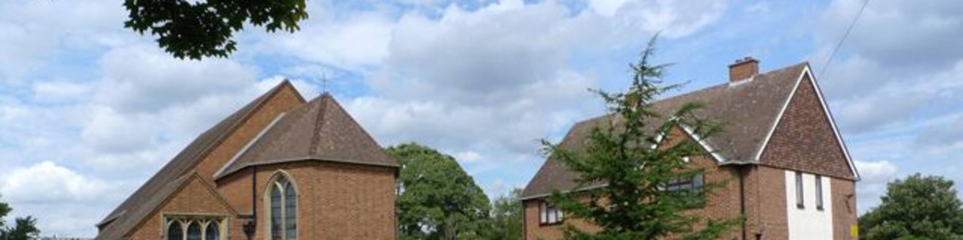 St. Thomas Aquinas, Fenny Stratford, Milton Keynes The Catholic Church and Presbytery in Sycamore Avenue was built in 1956.