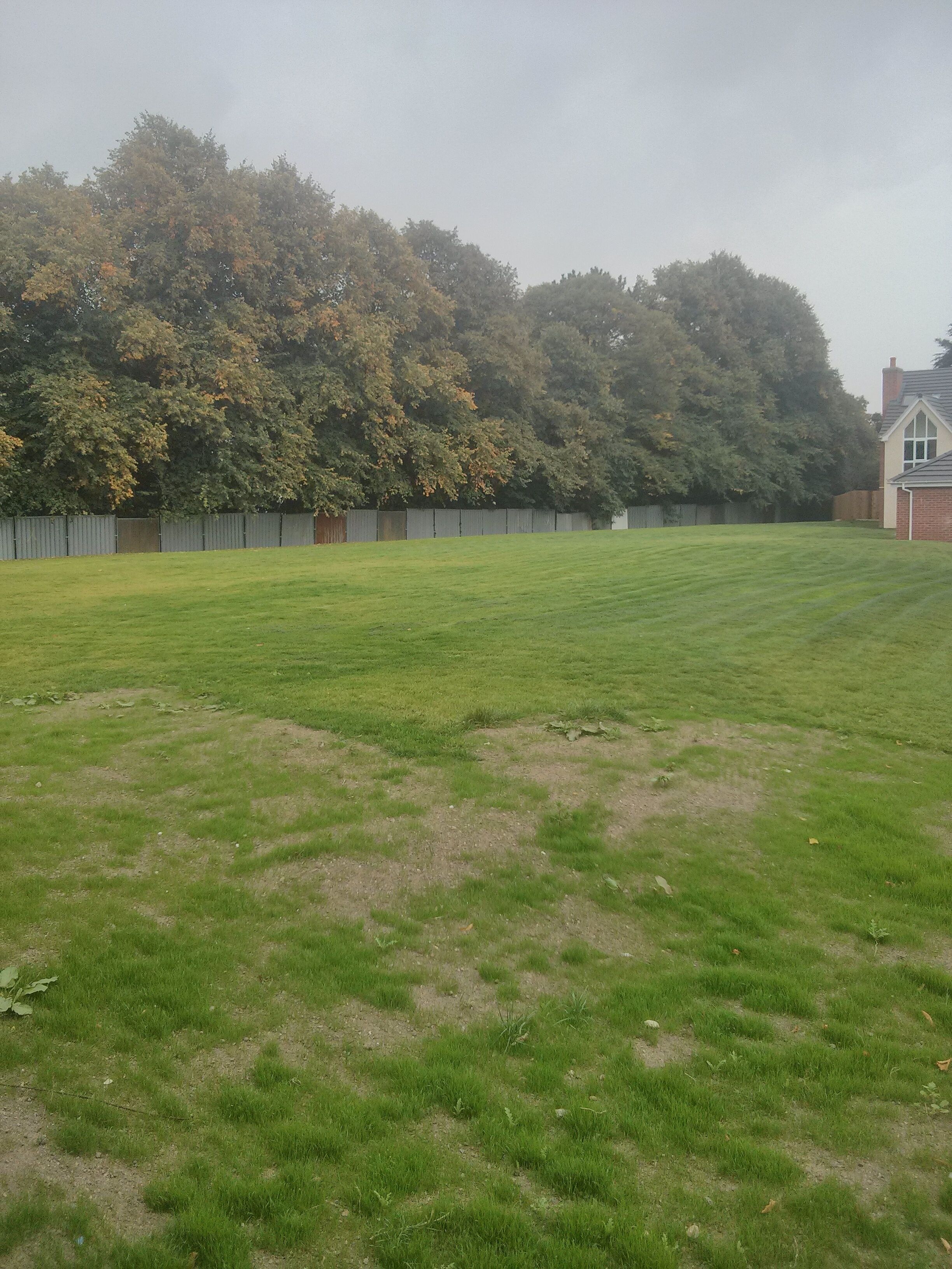 Section of Rykneld Street Roman road and remains of Bronze Age cemetery at Littleover - today it is lawned over and is an island in a development of new houses. Wikidata has entry Q17663256 with data related to this monument.