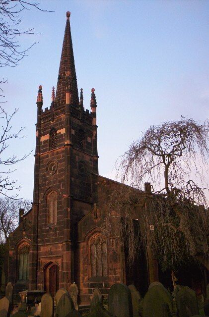 St John the Evangelist, Knotty Ash. 1836. Architect Williams and Edwards.