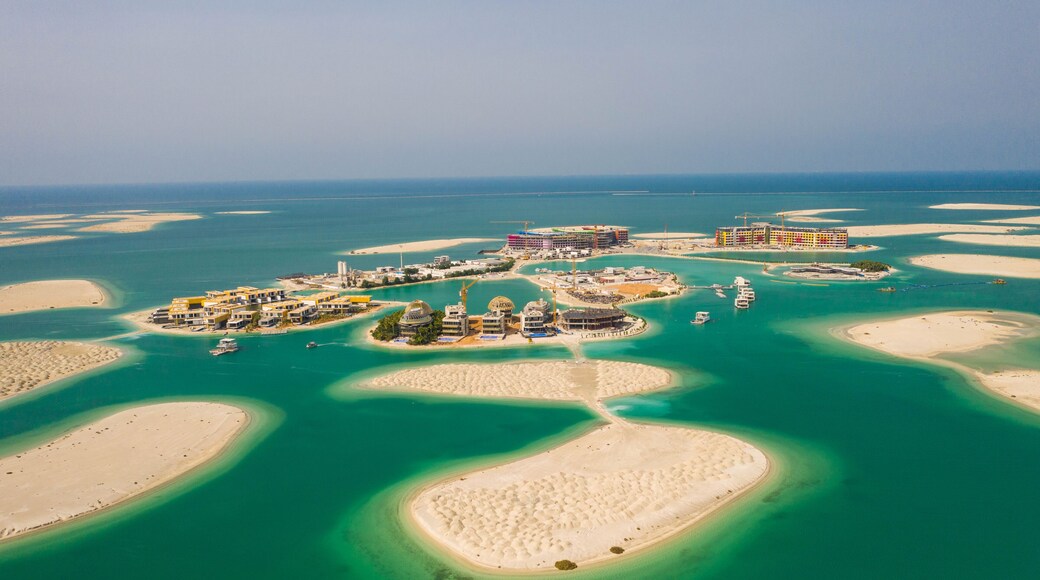 4k photo, The World, Island, Jumeirah, Dubai, United Arab Emirates, Middle East, Aerial view, Drone