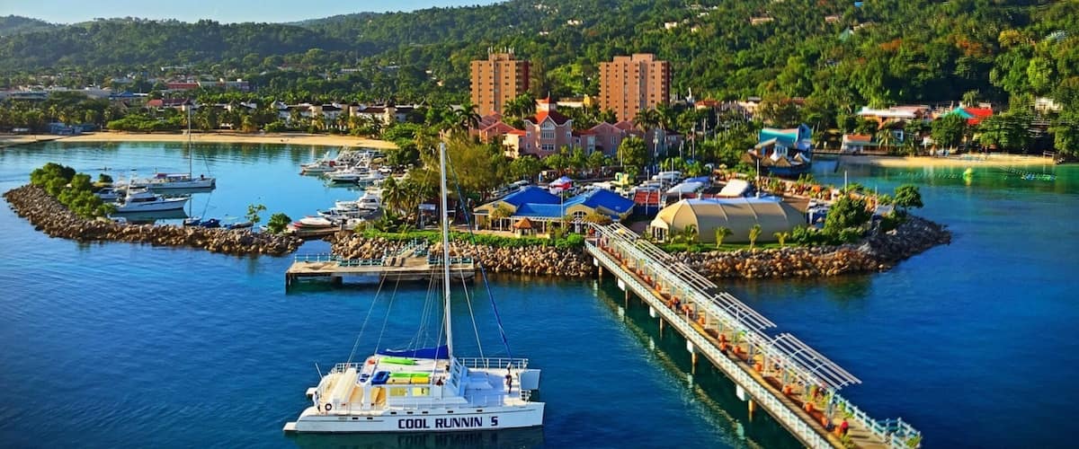 Port visit in Jamaica.