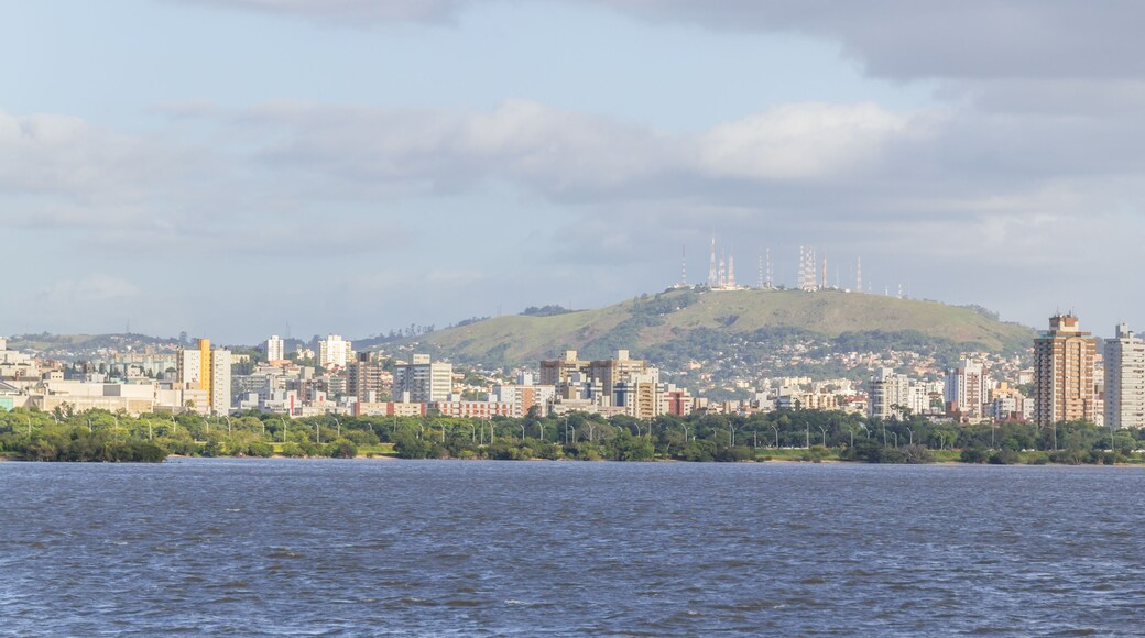 Cityview with Morro da Policia hill, Porto Alegre