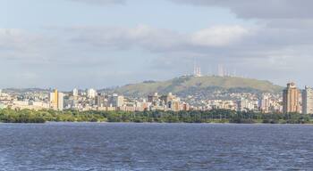 Cityview with Morro da Policia hill, Porto Alegre