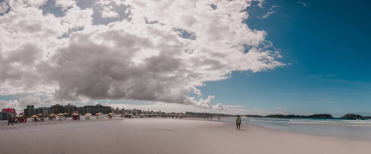 Panorama praia do forte - Cabo Frio