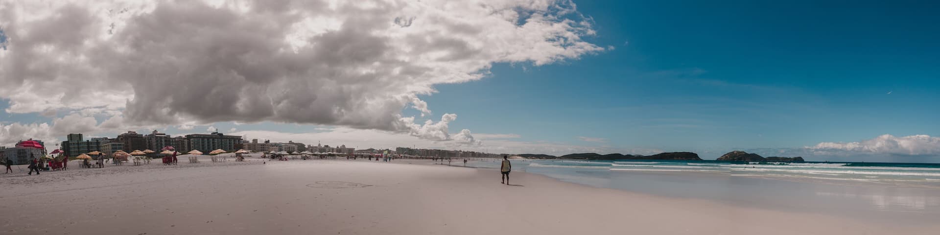 Panorama praia do forte - Cabo Frio