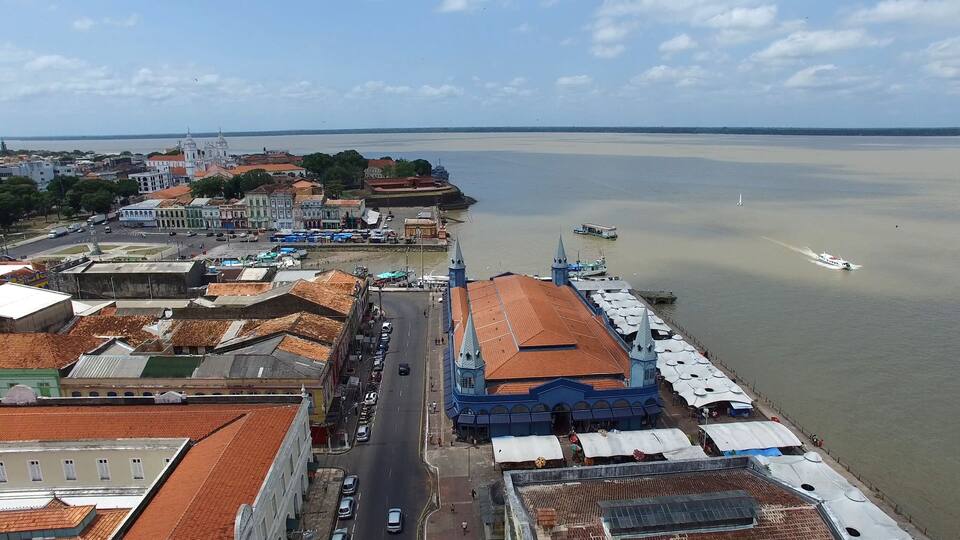 Aerial View of Belem do Para, Brazil