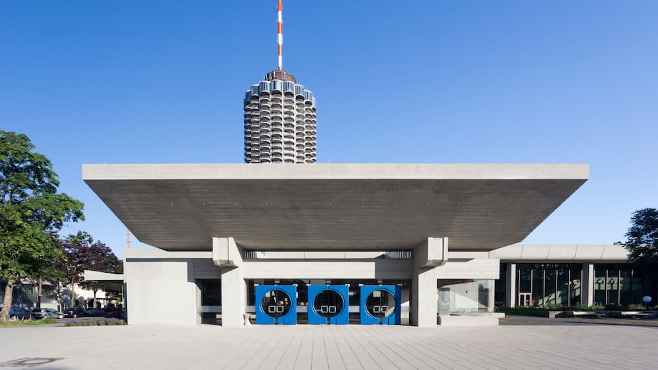 Kongress am Park und Hotelturm in Augsburg