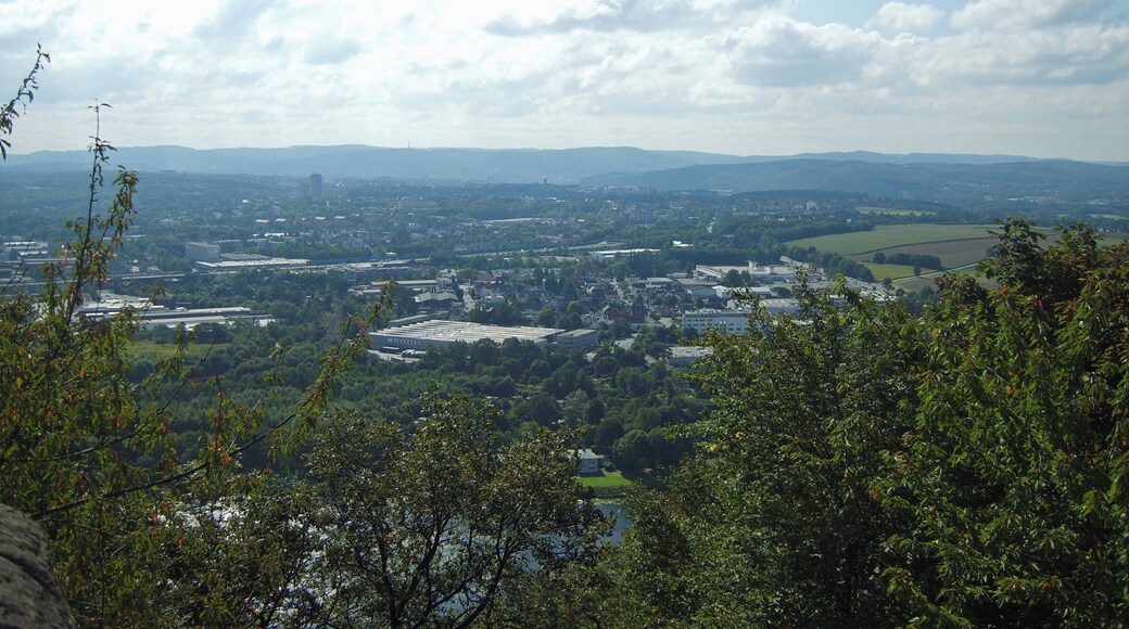 Dortmund Hohensyburg Hagen von der Hohensyburg aus gesehen