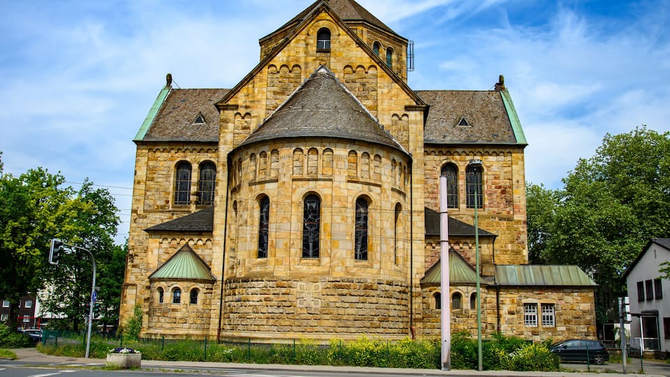 St.Georg Church, Gelsenkirchen, North Rhine-Westphalia, Georgskirche, Germany