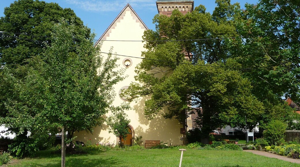 Nußdorfer Kirche mit Heugabel