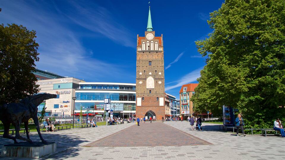 Stadtmitte featuring heritage architecture and a square or plaza