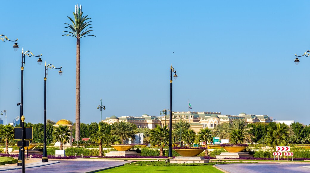 Garden near Zabeel Palace in Dubai, UAE