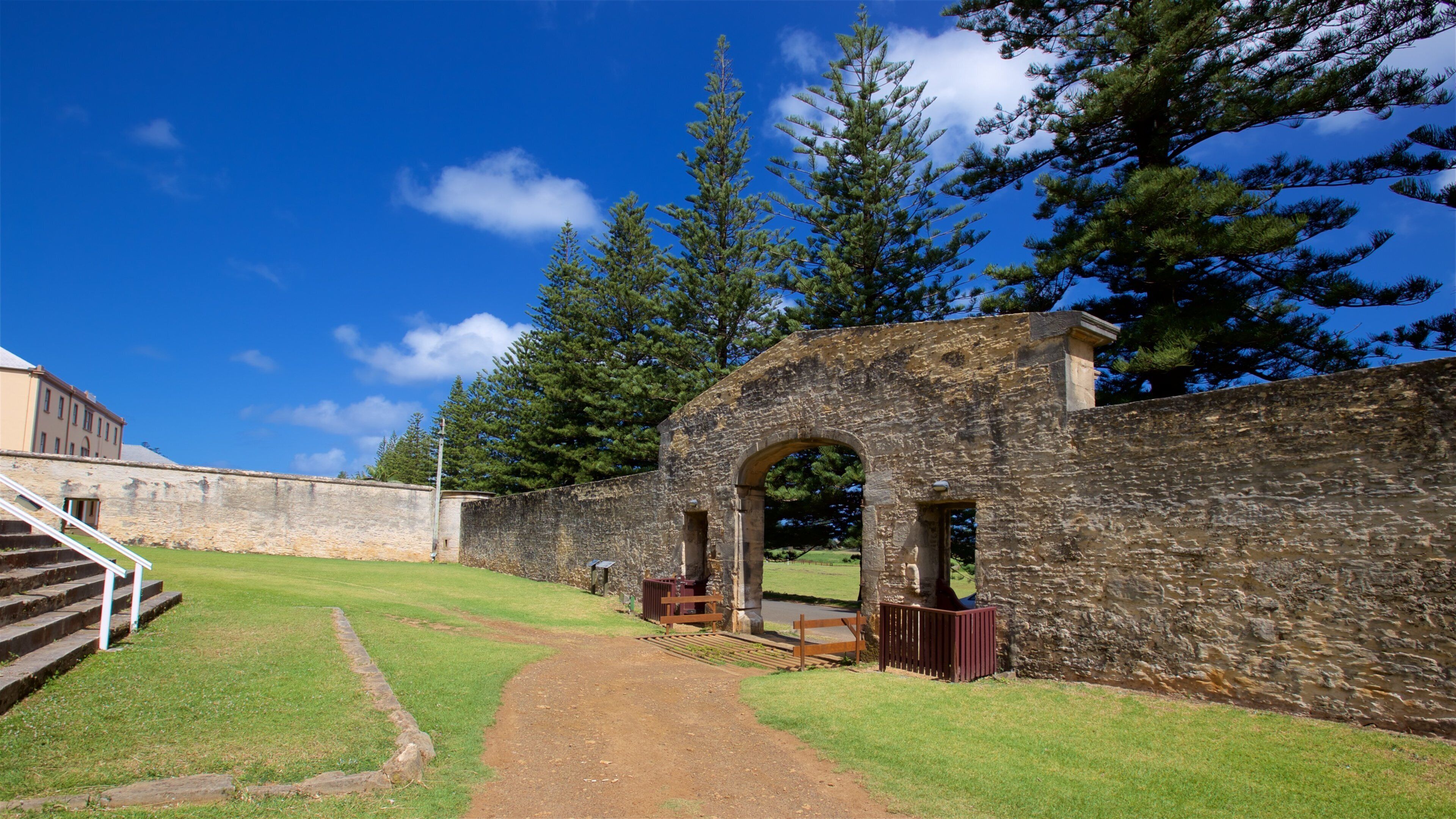 Norfolk Island which includes heritage elements