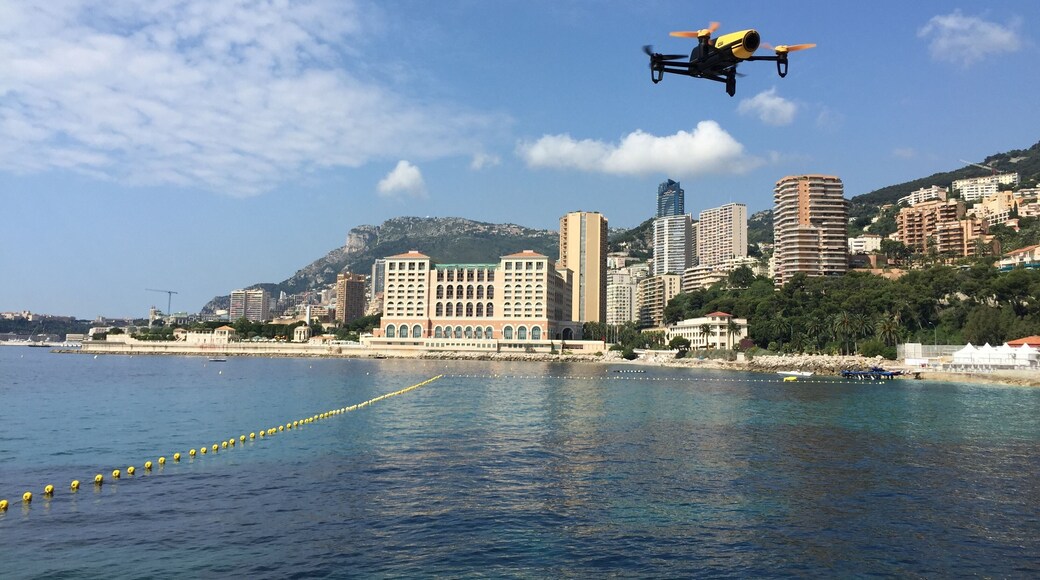 Bebop Drone over Monaco Bay