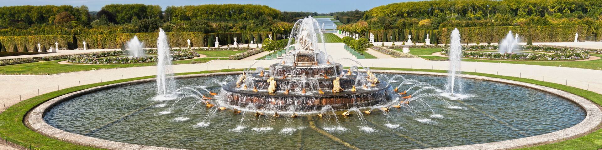 Parterre de Latone, fountain in the gardens of Versailles palace