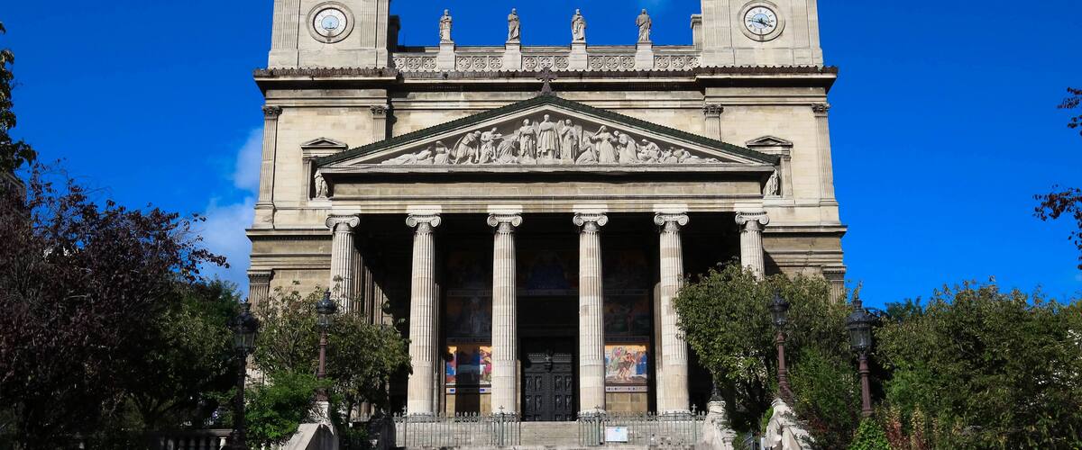 The Saint-Vincent de Paul church , Paris, France.