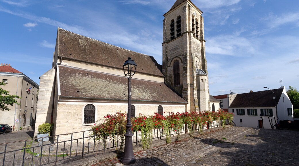 Saint-Pierre-Saint-Paul church in Ivry-sur-Seine city. Île-de-France region