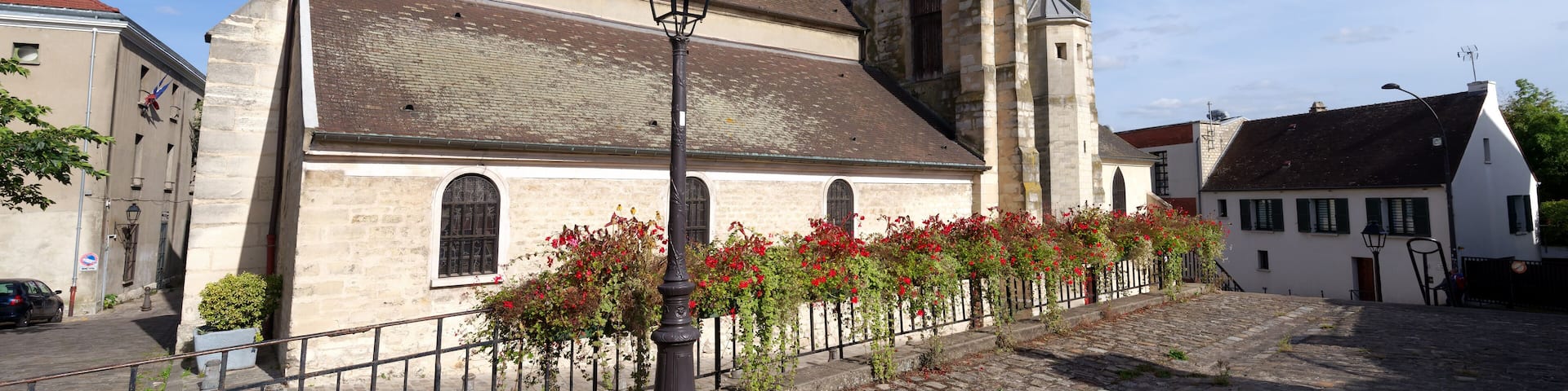 Saint-Pierre-Saint-Paul church in Ivry-sur-Seine city. Île-de-France region