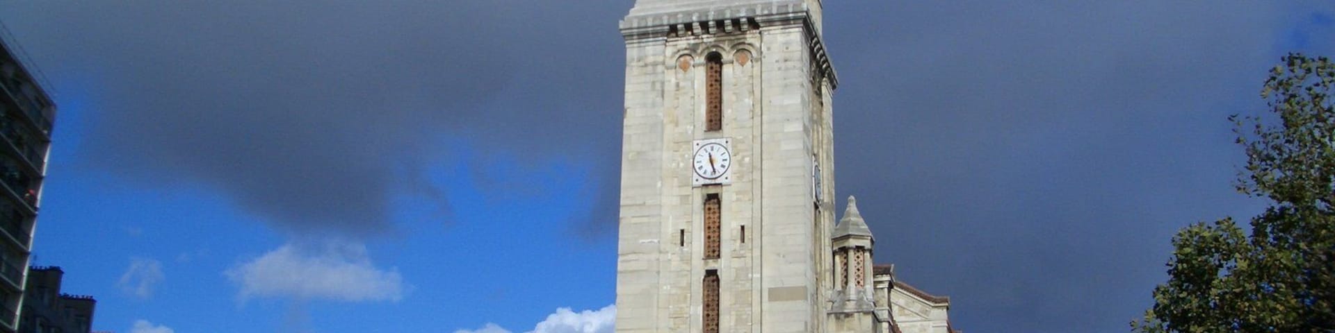 Church Saint Pierre de Montrouge in Paris 14th arrondissement. In the beginning when the church was built this area was still a suburb called Montrouge. Much later it became part of Paris