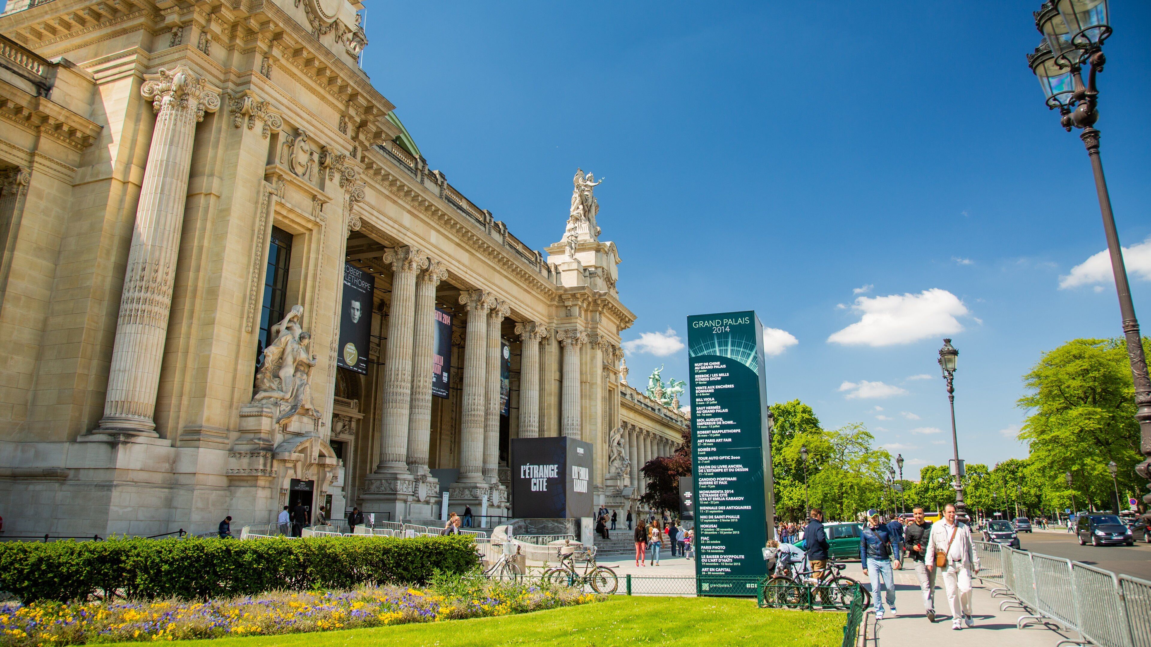 Grand Palais som viser historisk arkitektur