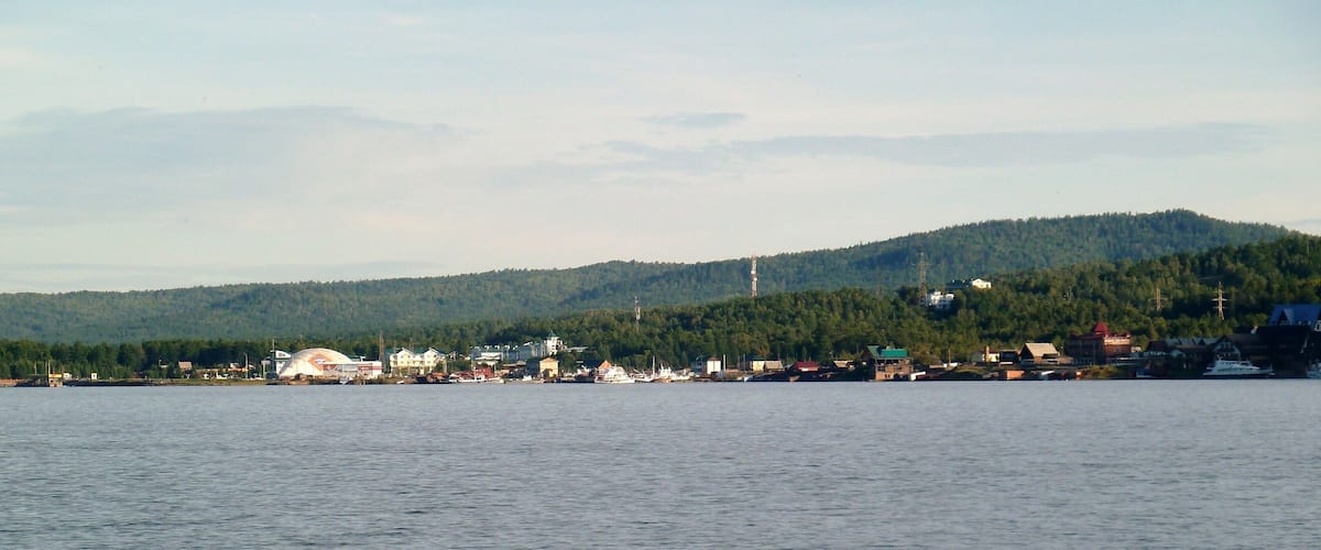 Listvyanka et le lac Baikal IrkutskOblast.- Sibérie
