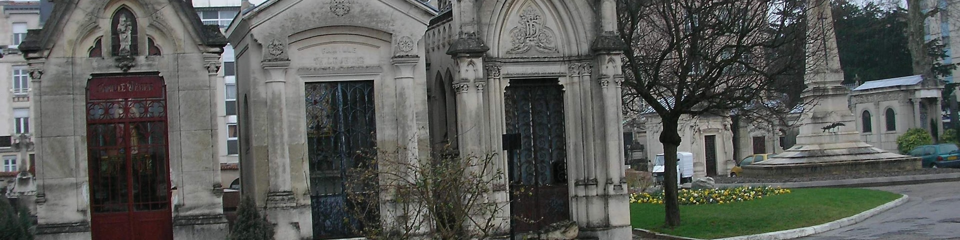 Cimetière de Préville à Nancy (Meurthe-et-Moselle, France).