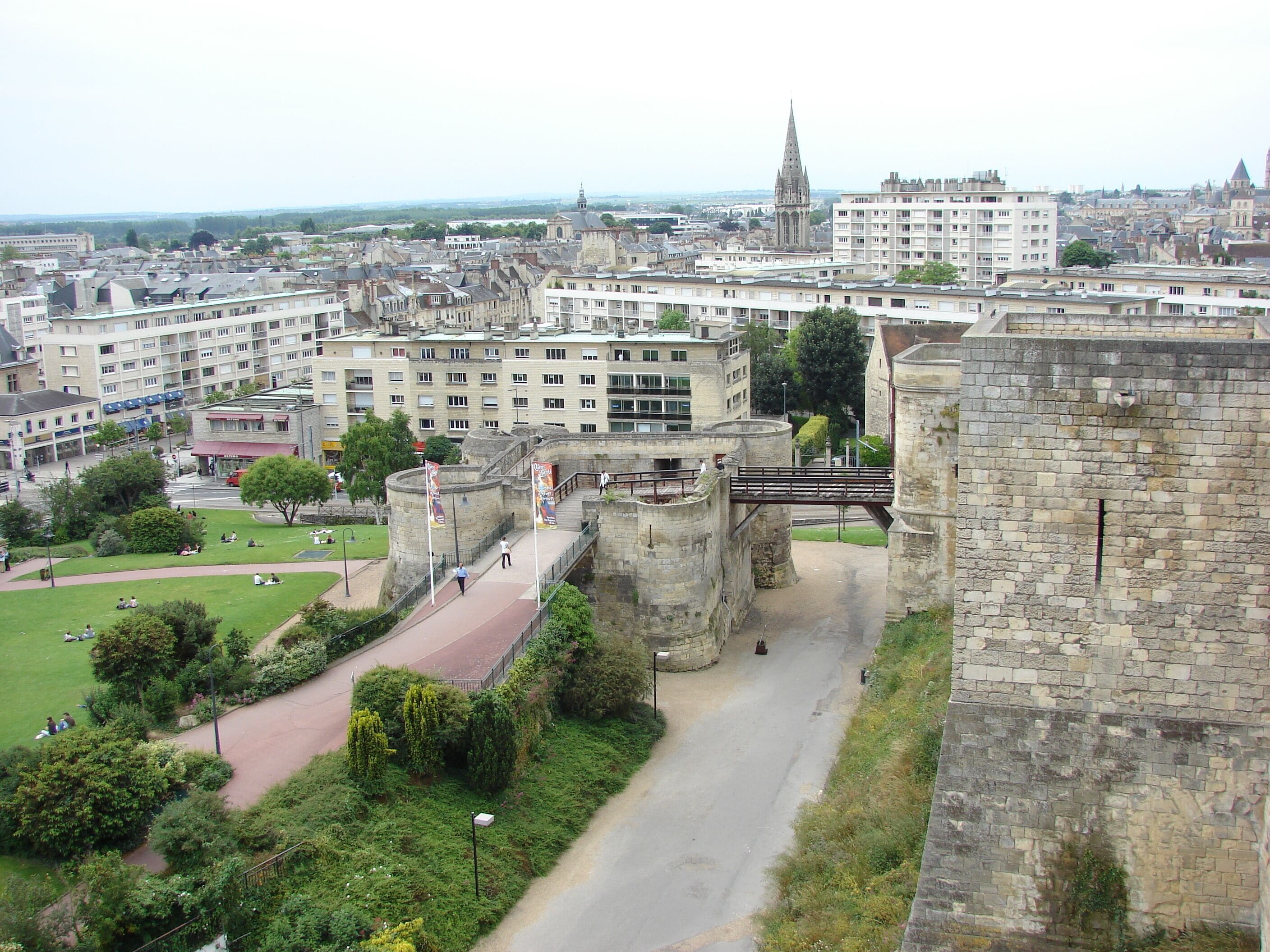 Chateau de Caen, Caen, Lower Normandy, France