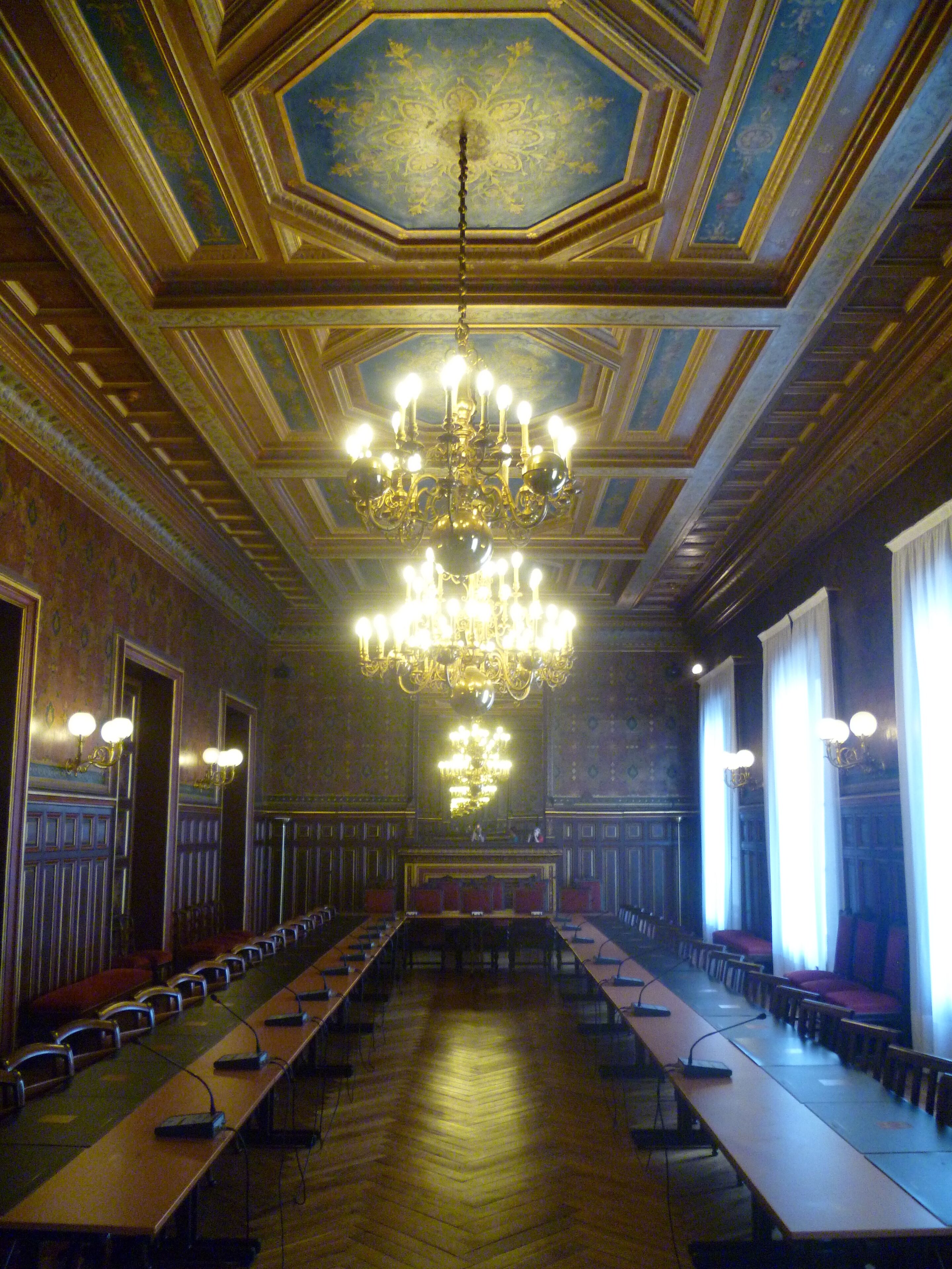 hôtel de préfecture du Calvados à Caen ; salle Napoléon III