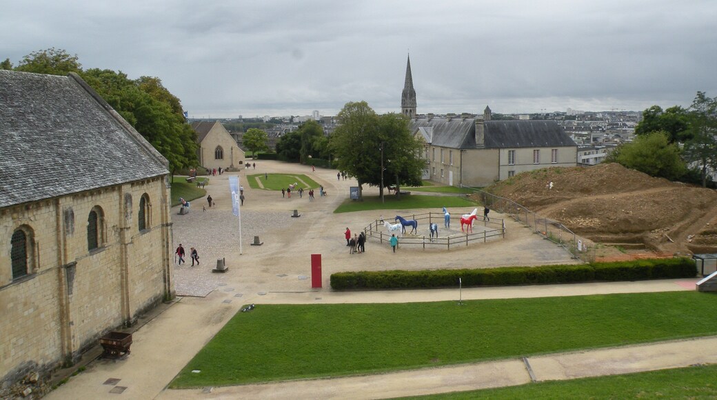 Château de Caen terrasse de l'artillerie