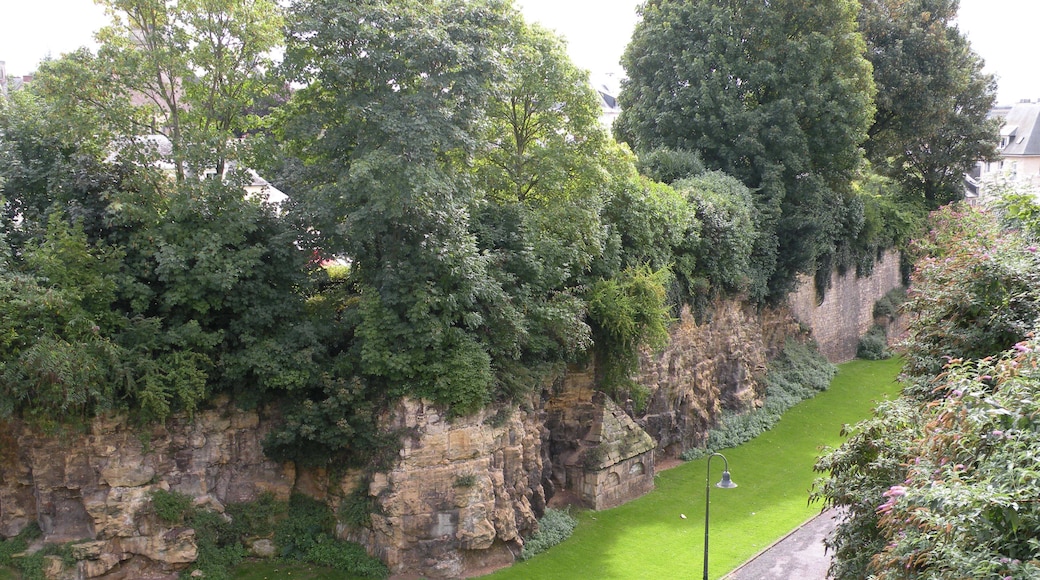 Château de Caen fosse et four