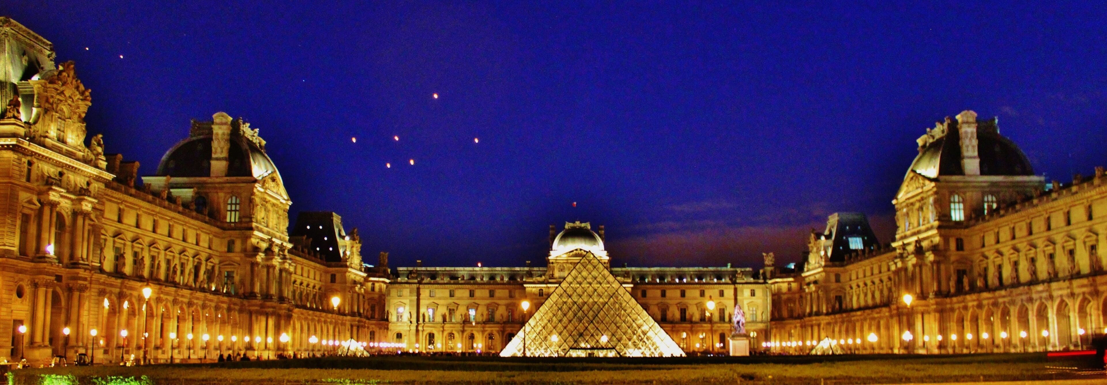 Louvre Palais Royale at Night