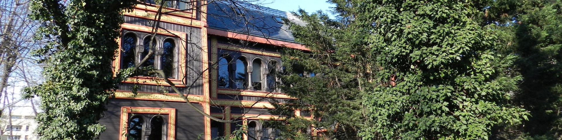 Pavillon de la Suède et de la Norvège, Courbevoie, France.