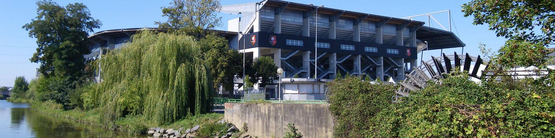 le stade rennais et la vielle roue a aubes