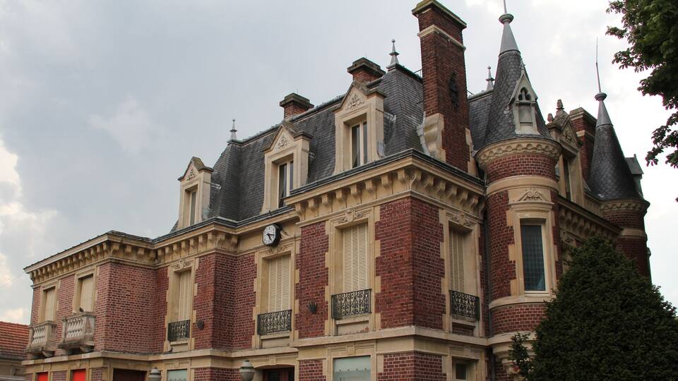 A former town hall of Nanterre, Hauts-de-Seine, France.
