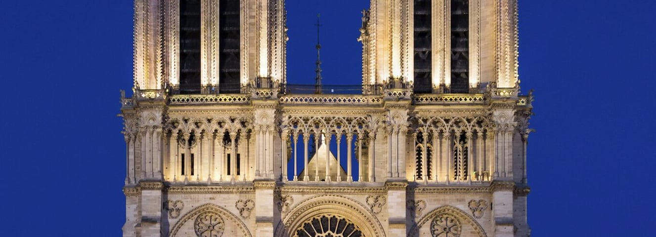 Notre Dame was only a few blocks from my Paris apartment, explaining the large number of evening and nighttime shots. When they first turn the lights on, it goes from green to yellow to white, and with the sky dark blue, it makes for quite a show.