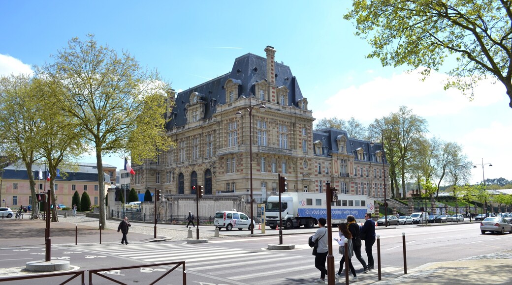 L'hôtel de ville' de Versailles, dans les Yvelines (France).