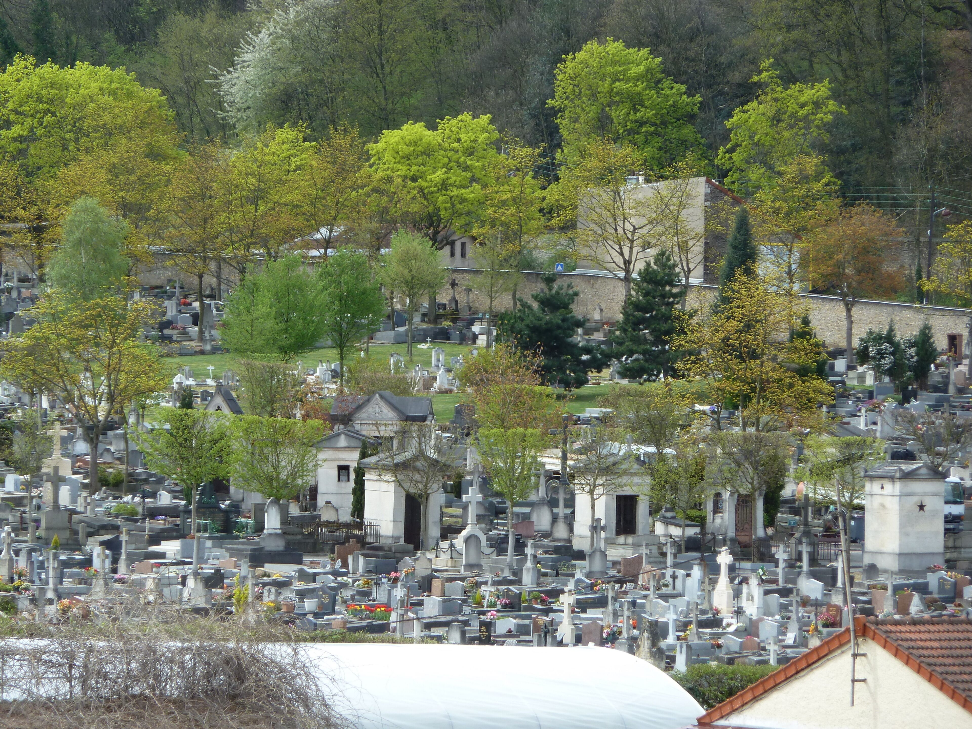 Versailles Gonards vue générale au printemps