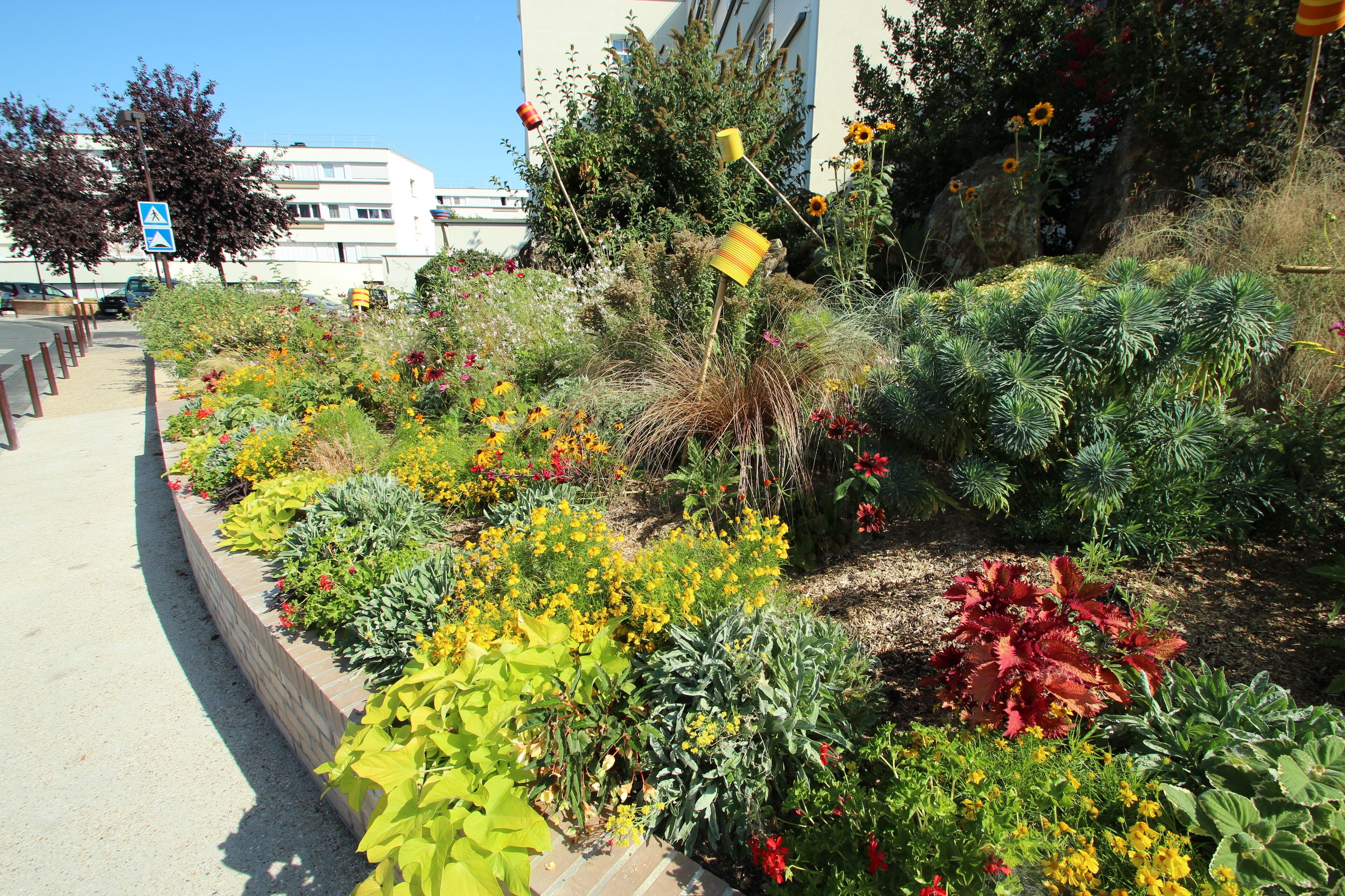 View of Les Ulis, France.