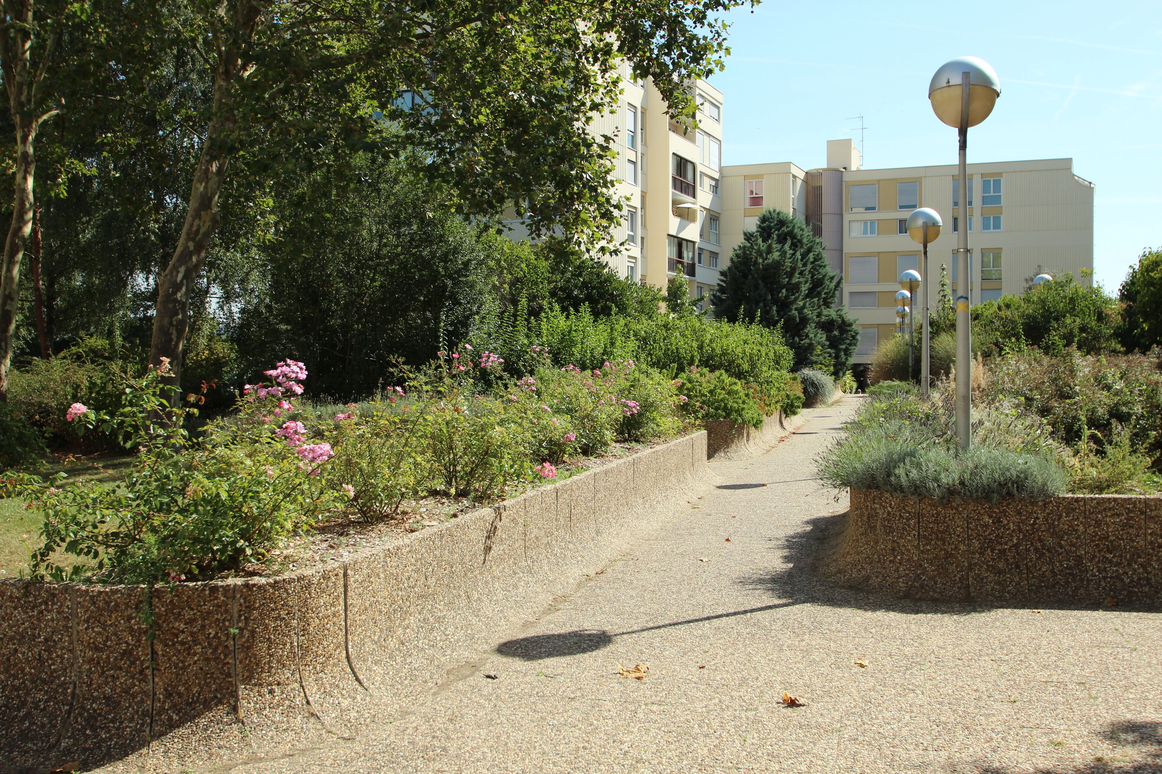 View of Les Ulis, France.