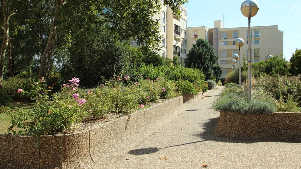 View of Les Ulis, France.