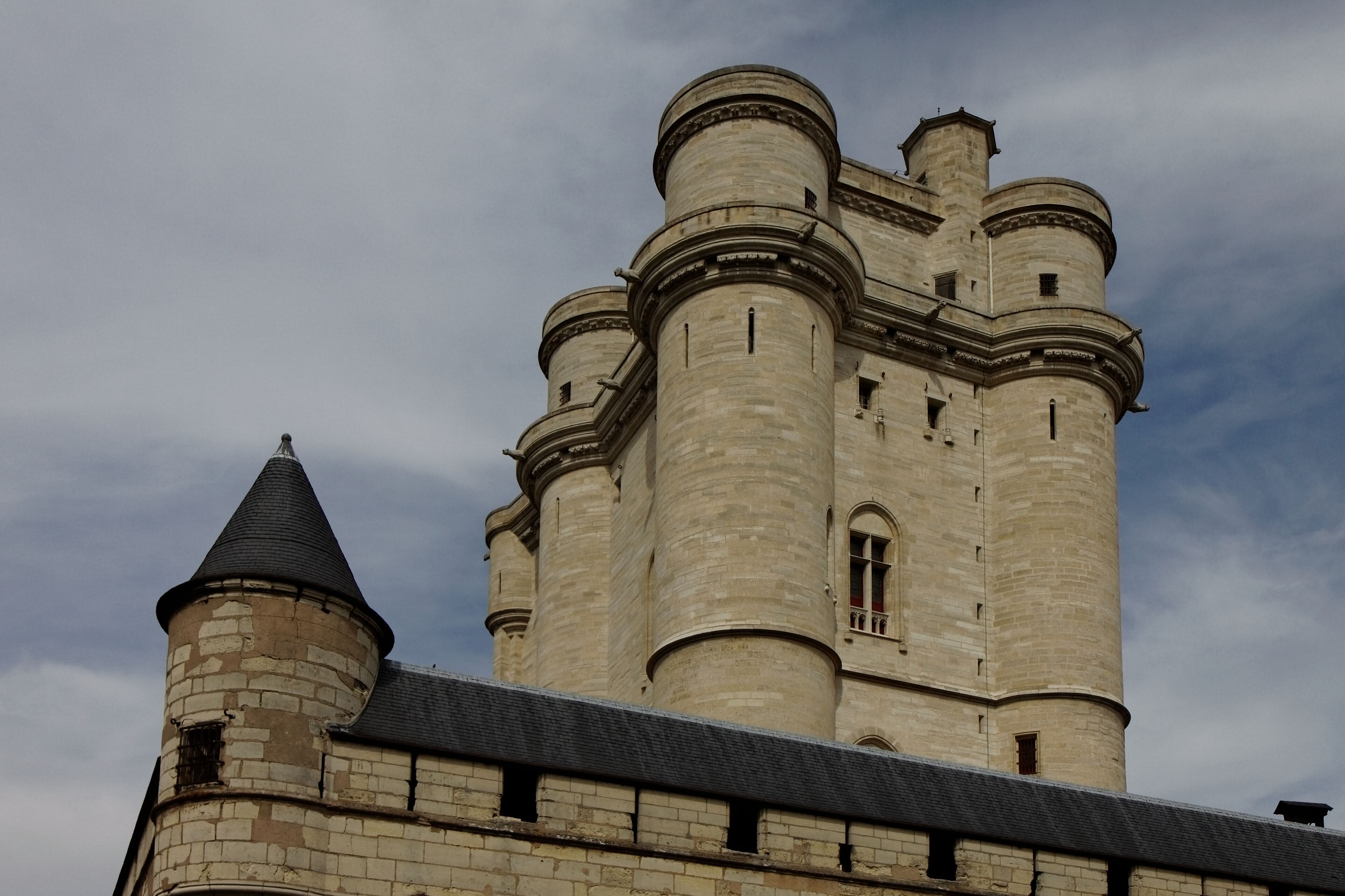 Le château de Vincennes.