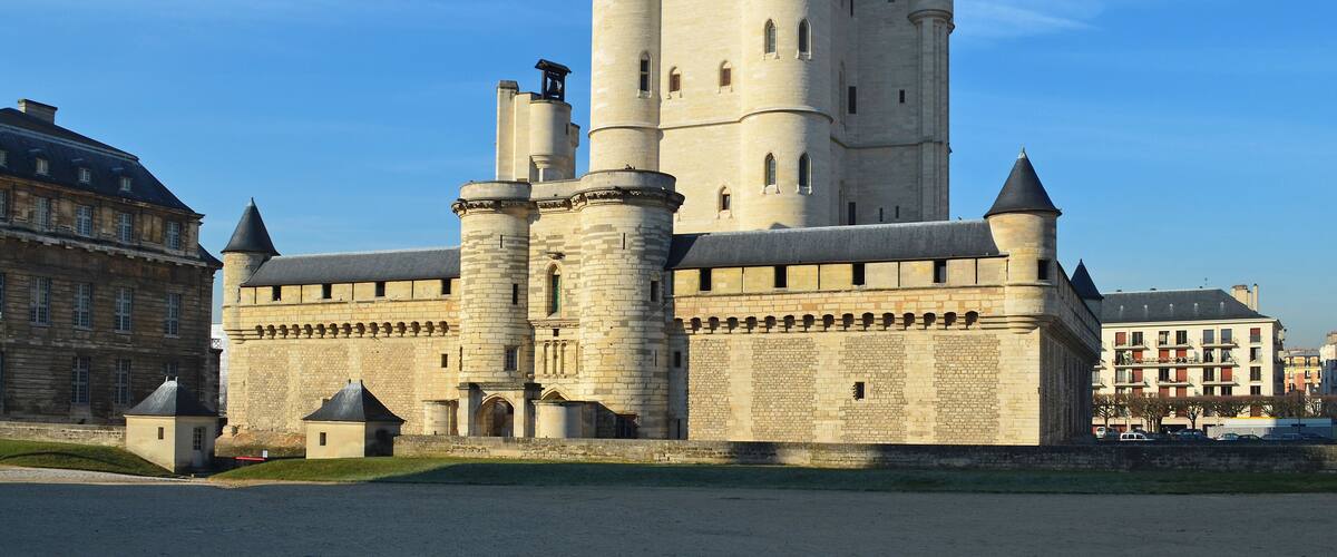 Keep of the castle of Vincennes - Vincennes, France
