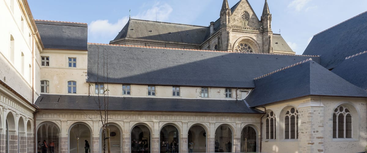 Portes ouvertes du centre des congrès de Rennes « Le Couvent des Jacobins » le 16 décembre 2017.
