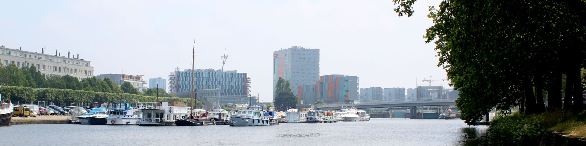 Port du canal Saint-Félix, Fr-44-Nantes.