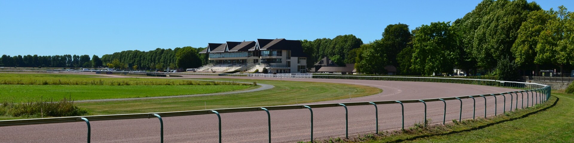Hippodrome de la prairie à Caen (Calvados-Normandie)
