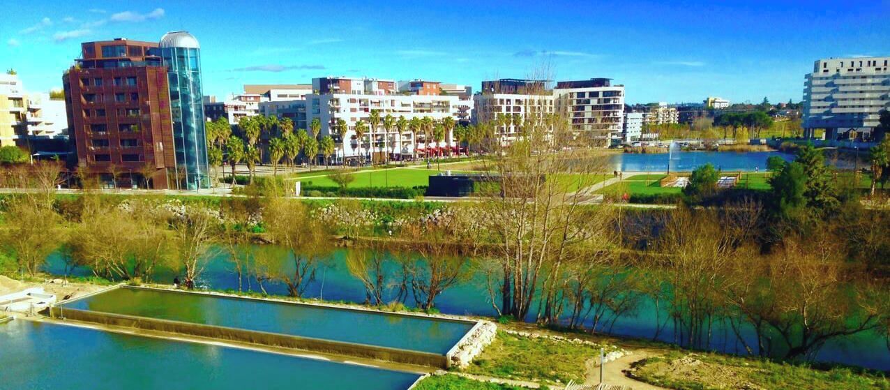 Panorama de Jacques Coeur, quartier Port Marianne à Montpellier
