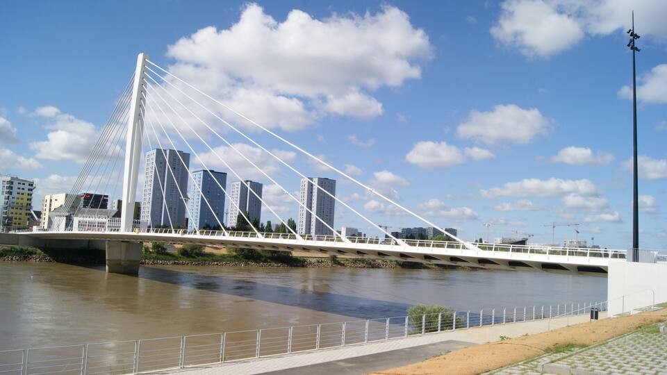 Nantes - Le pont Eric Tabarly